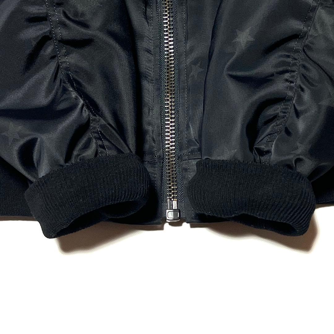 CALEE キャリー MA-1 Allover star pattern 星柄