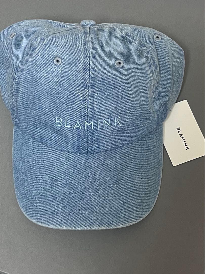【新品タグ付】BLAMINK キャップ　デニム