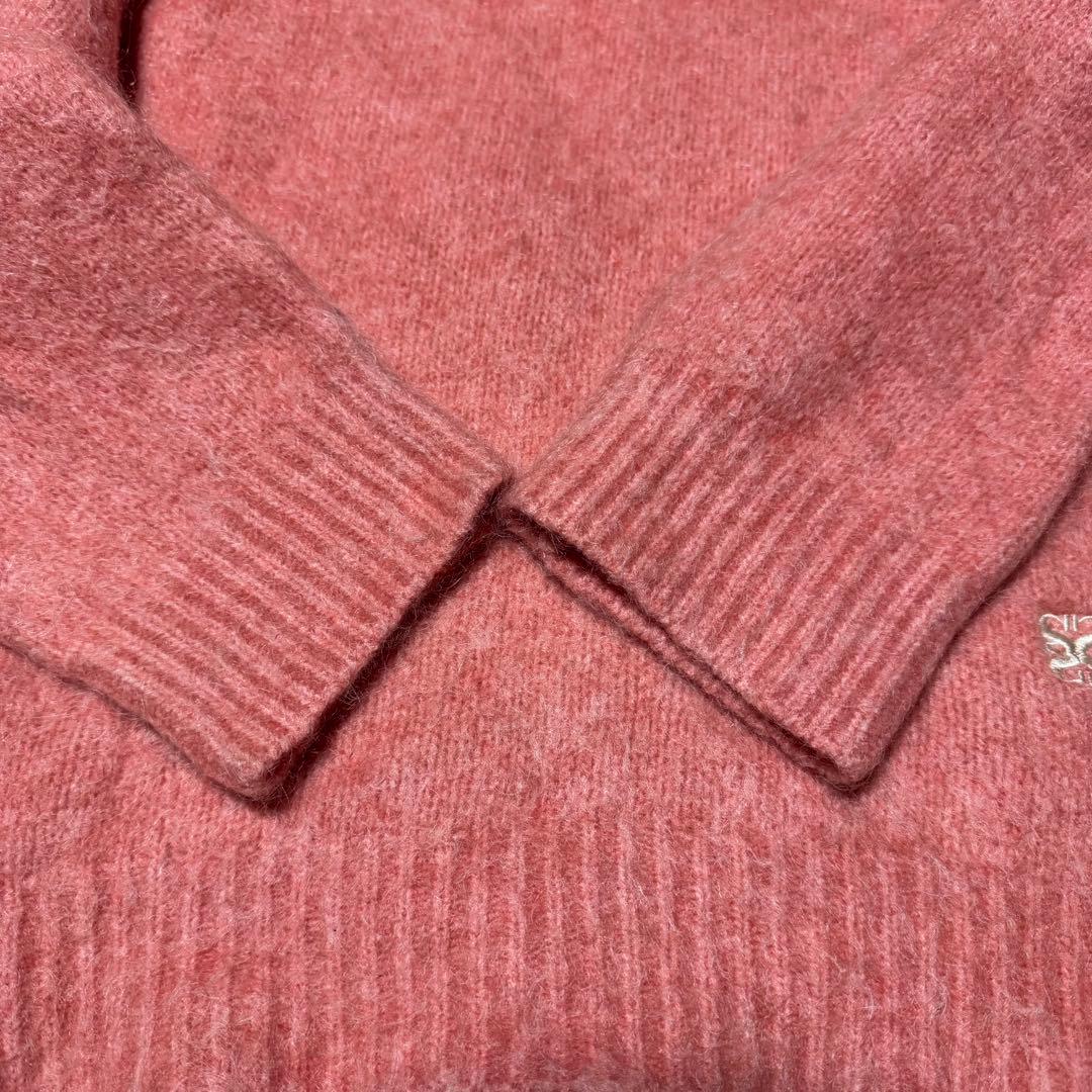トップス SATUR ESSEN TWO-TONE MOHAIRPULLOVER KNIT