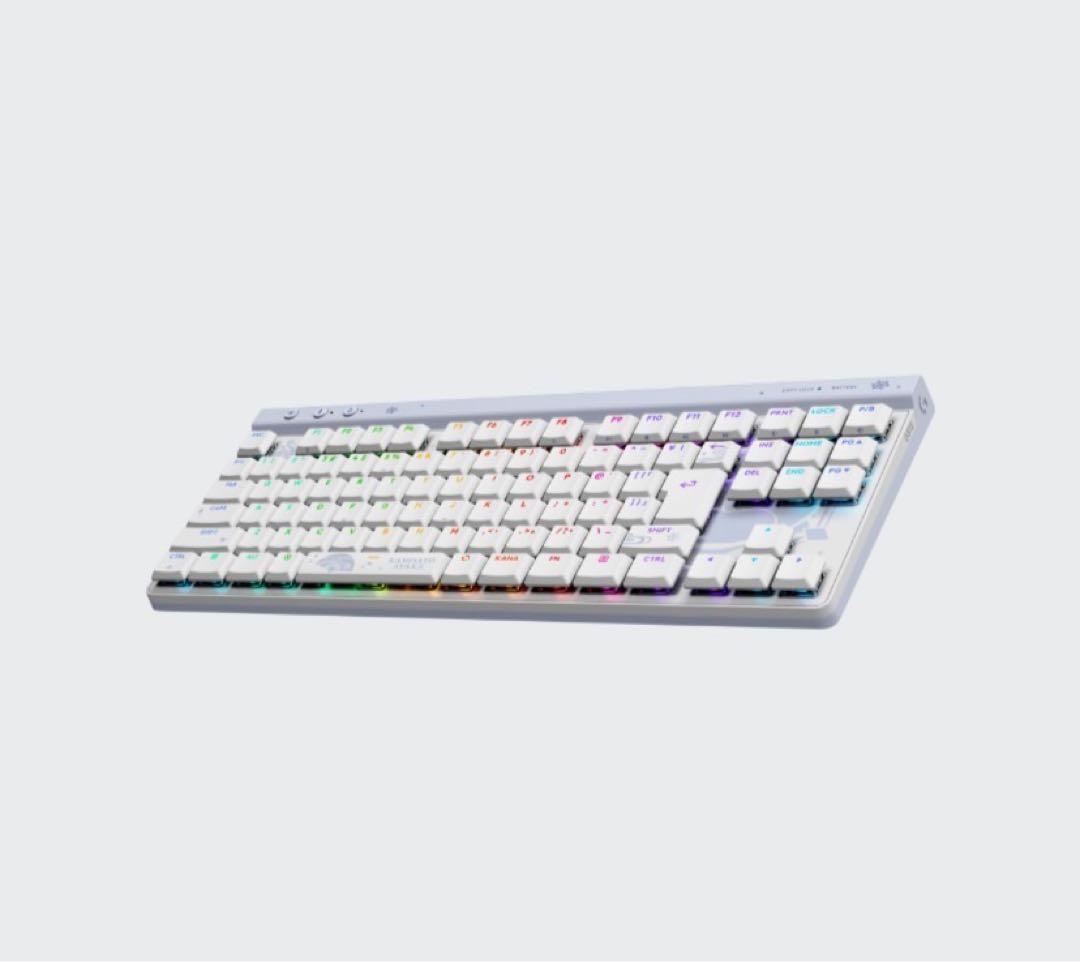 限定品付きlogicool G515 LIGHTSPEED TKL ホワイト