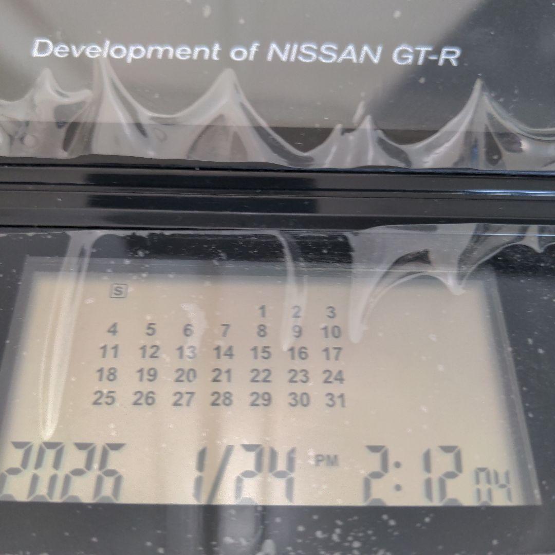 NISSAN 日産GT-Rフォトスタンドカレンダー　新品未使用