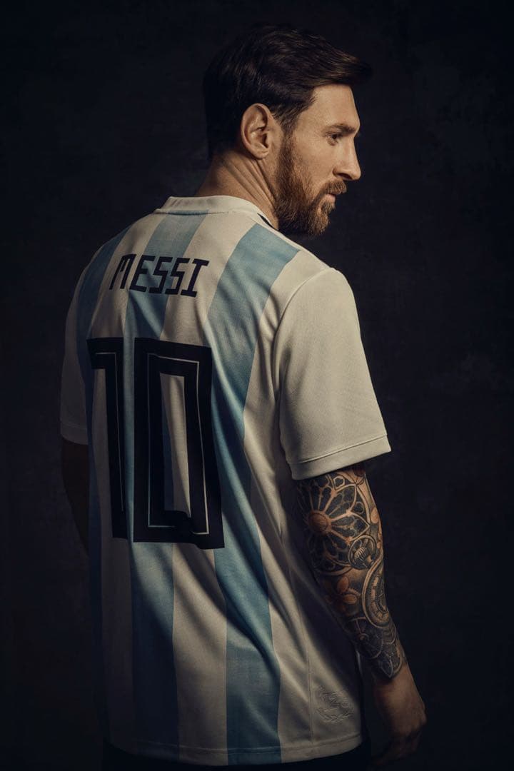 【レア】アルゼンチン代表リオネル・メッシ「GOAT 」Tシャツ (adidas)
