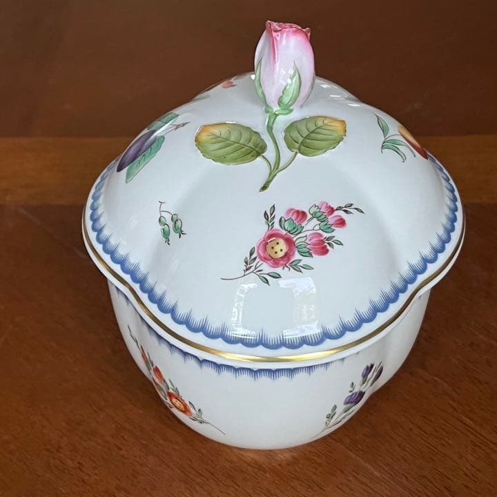 【美品】リチャードジノリ★イタリアンフルーツ★ボンボニエール