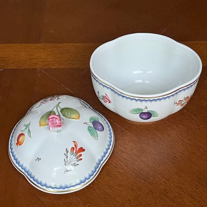【美品】リチャードジノリ★イタリアンフルーツ★ボンボニエール