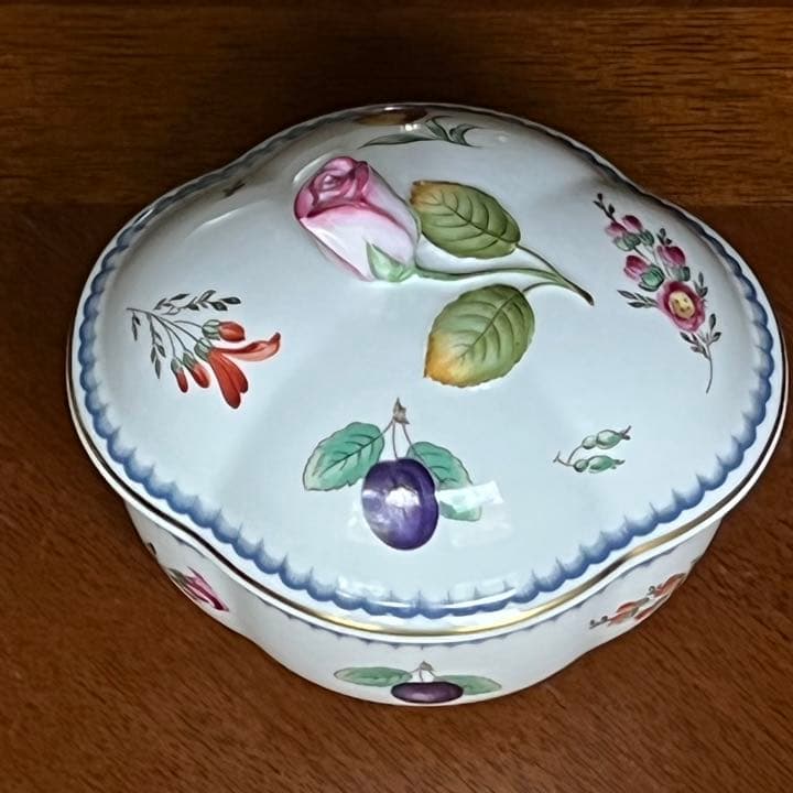 【美品】リチャードジノリ★イタリアンフルーツ★ボンボニエール