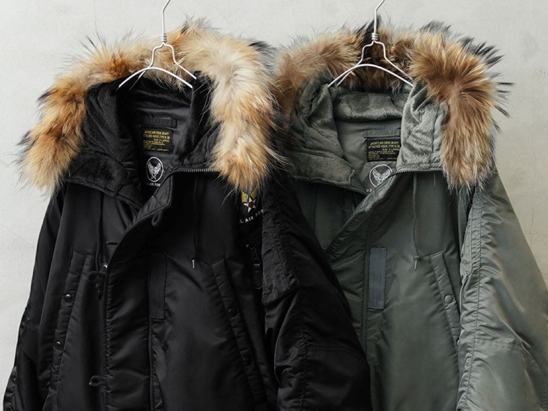 完売品 米軍 初期型 N-3B VINTAGE フライトジャケット waiper