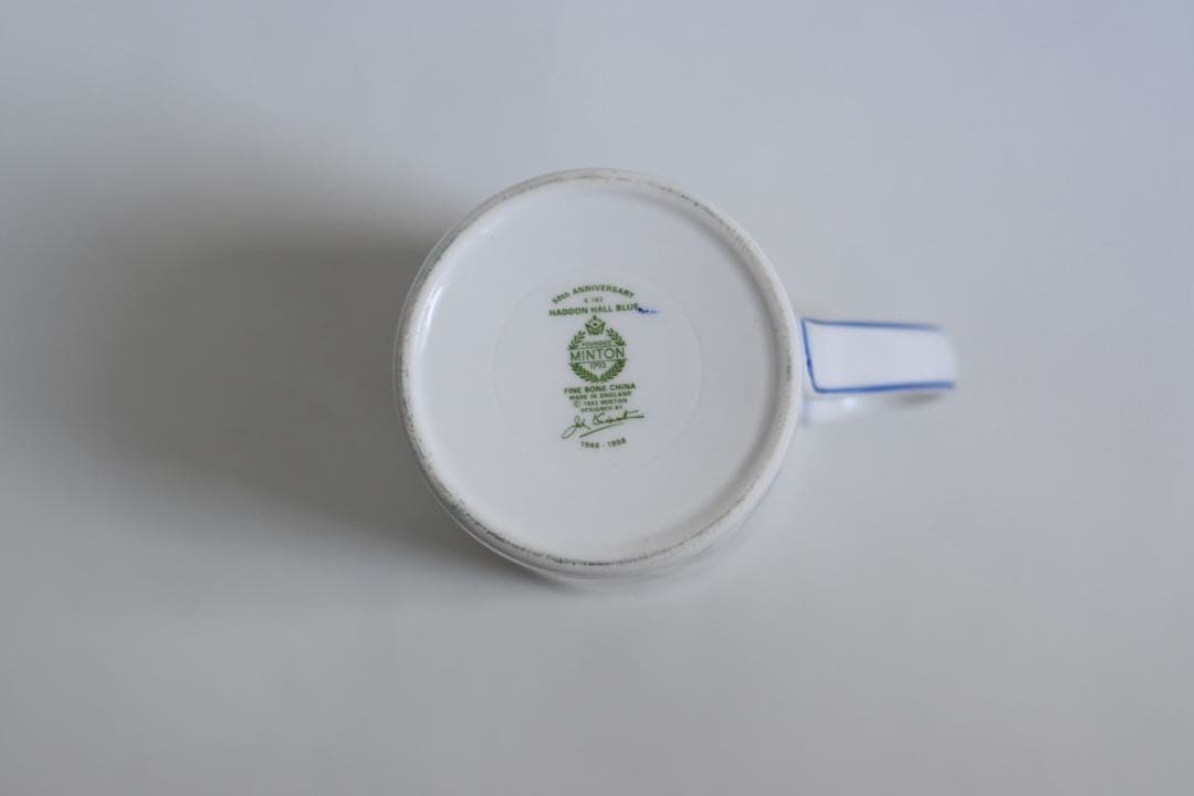 【ミントン】ハドンホールブルー ティーセット