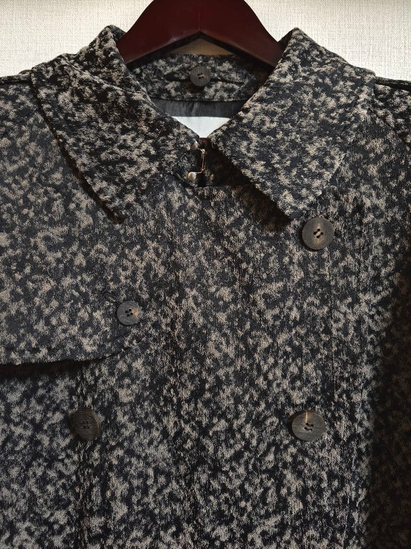 ジャケット・アウター SUGARHILL URETHANE JACQUARD TRENCH COAT