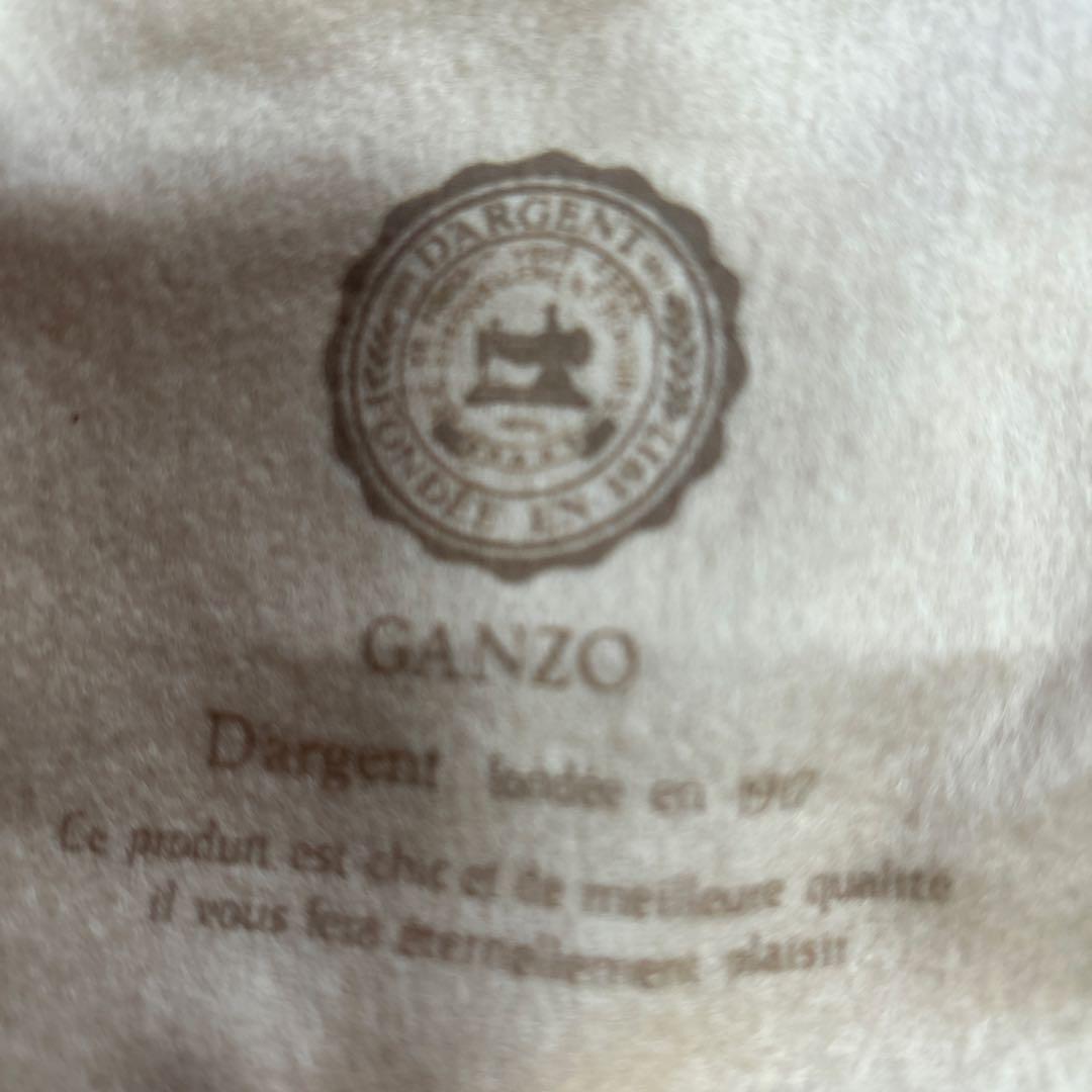 GANZO レザー 馬蹄型ケース ブラウン