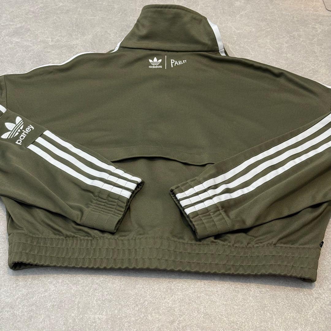 【美品】adidas × PARLEY ショート丈 トラックジャケット 2XL