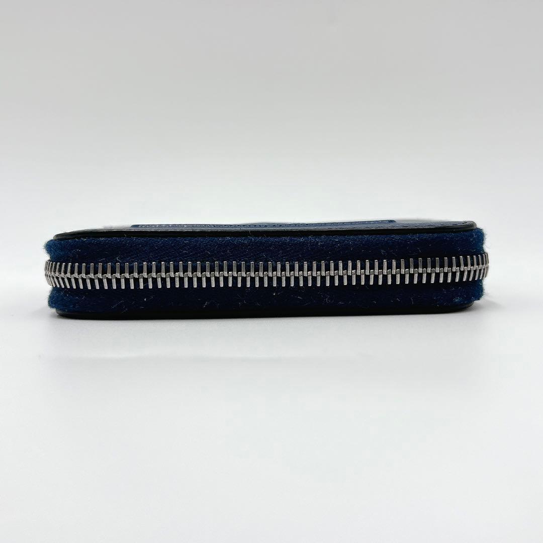 現行 美品 ＊ PRADA サフィアーノ 型押し 三角ロゴ ケース
