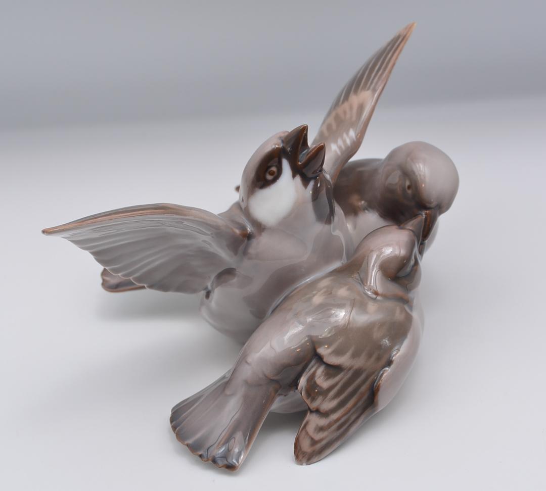 ３羽のツバメ　＃1670　★B＆G（ロイヤルコペンハーゲン）　ヴィンテージ