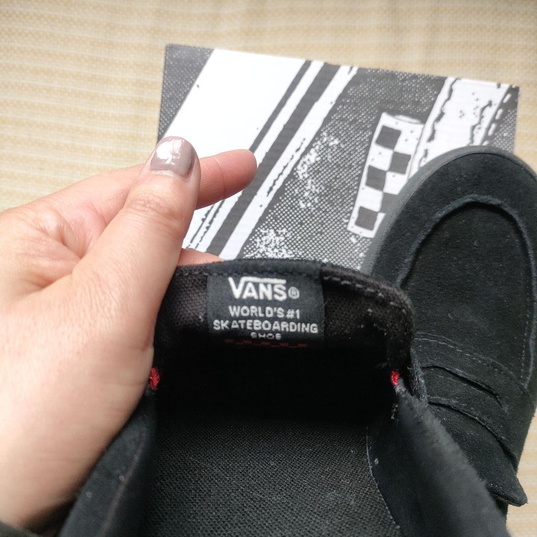 VANS Skate Loafer　BLACK　VN000VA6BKA 25cm