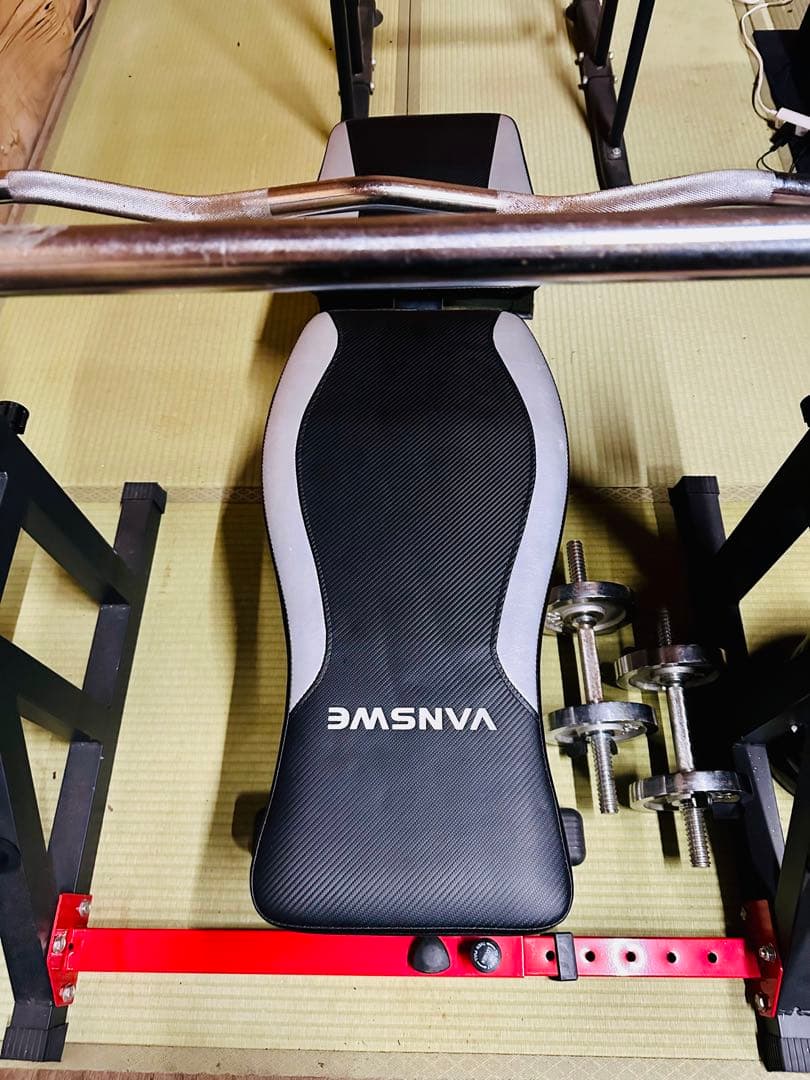 【手渡しのみ】 計120kg超え ベンチプレスセット バーベル ホームジム 埼玉