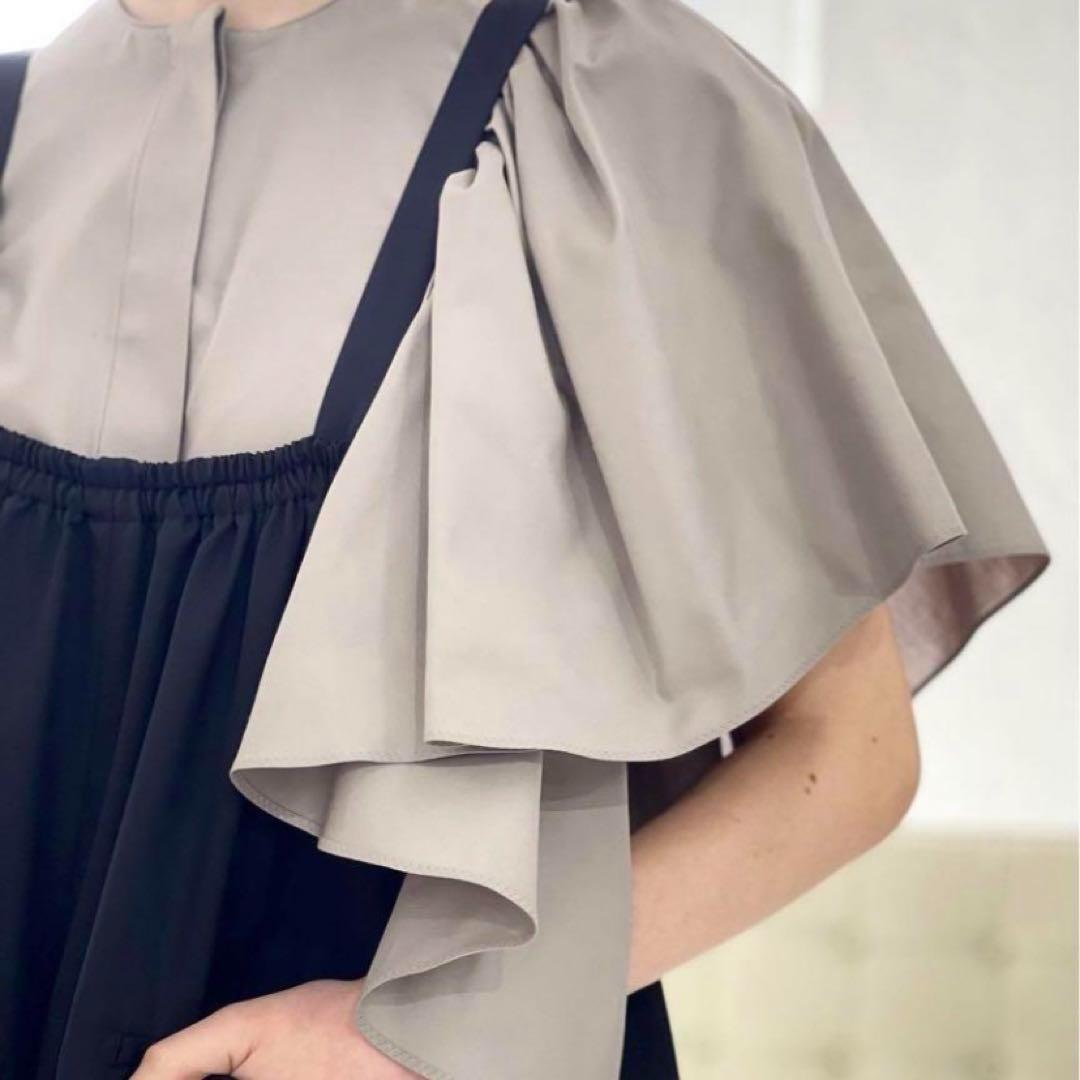 ■専用■美品 ドゥロワー 定価7,4万 フレアスリーブのブラウス Drawer