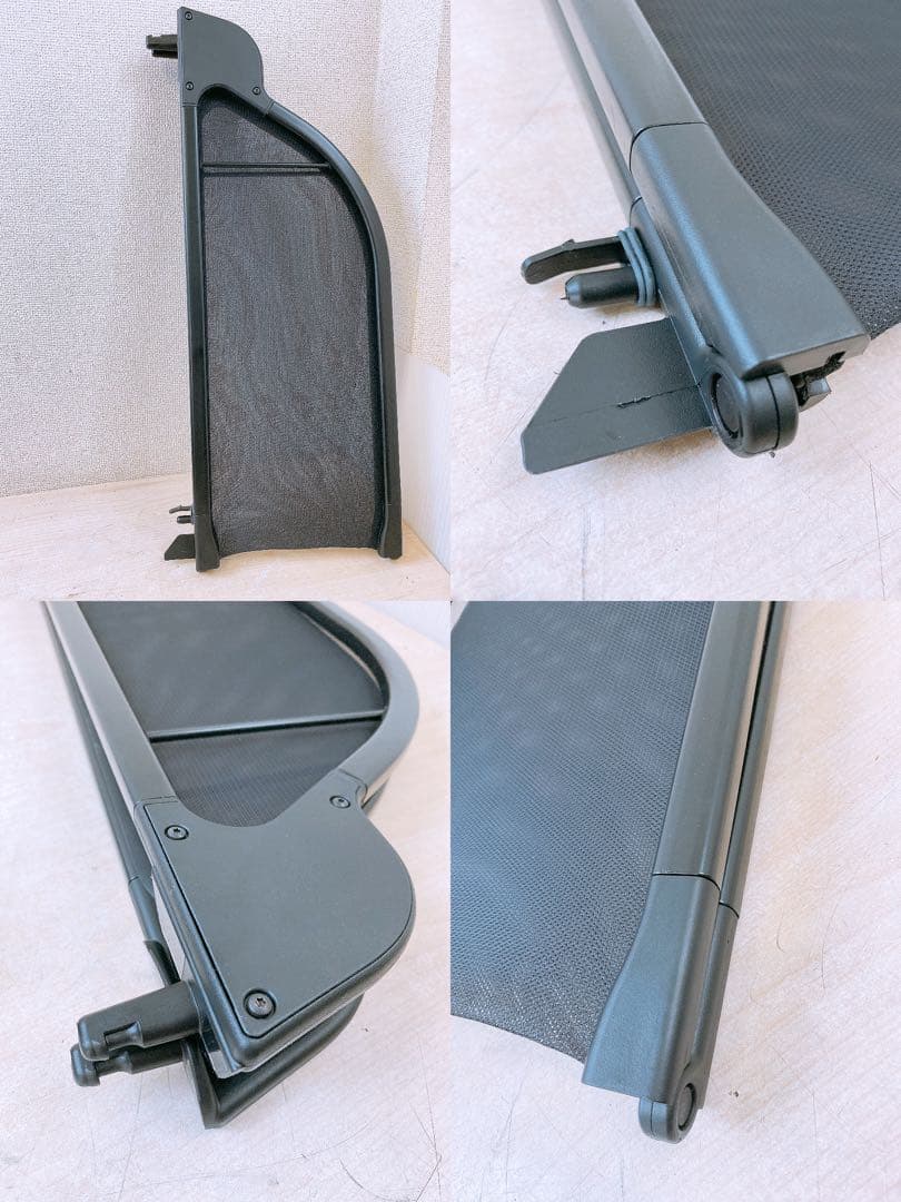 フェラーリ ウィンドディフレクター カー用品 ケース付 中古品