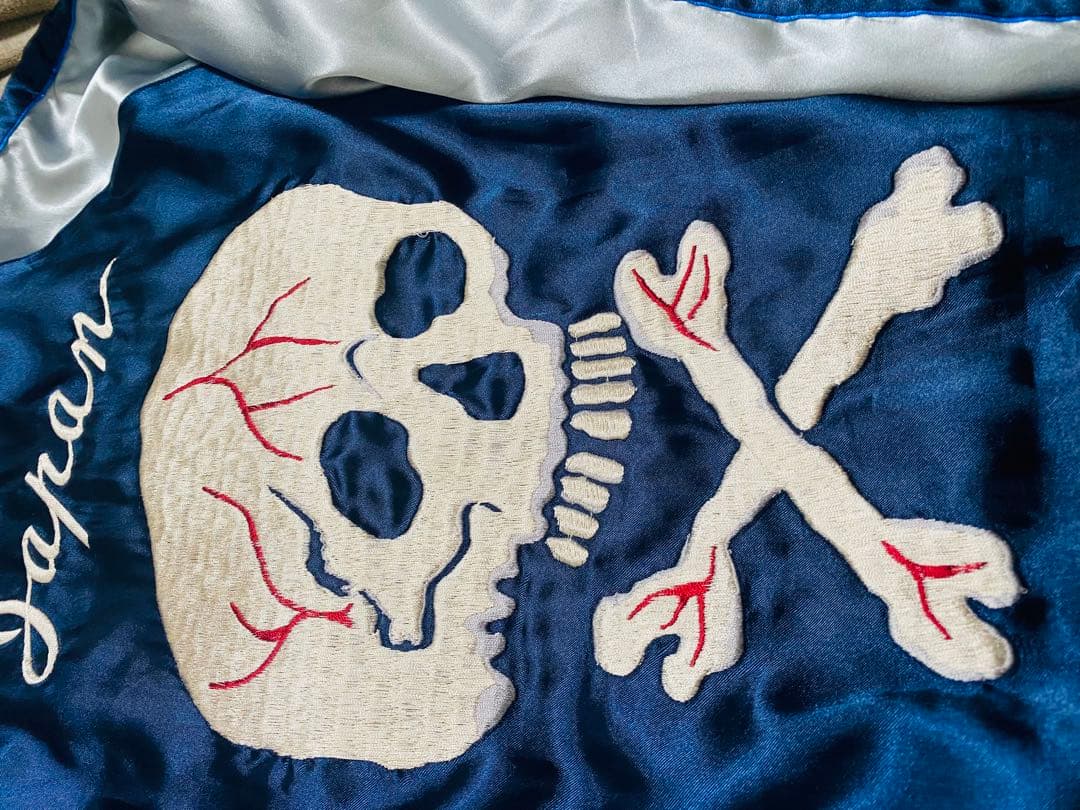 美品 テーラー東洋 ２面用 スカル 龍 スカジャン unisex vintage