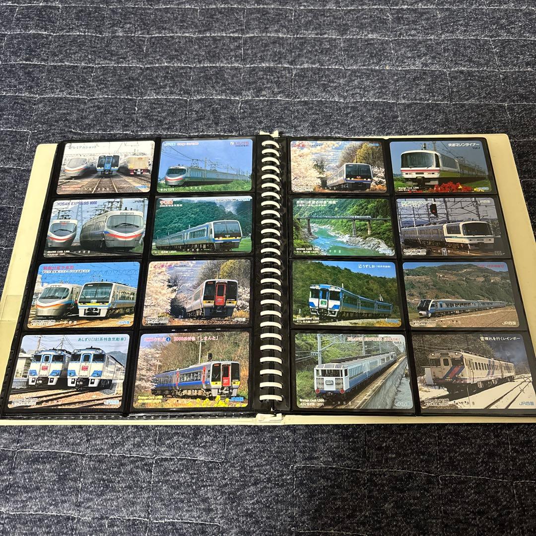 使用済　鉄道、電車、蒸気機関車、汽車、オレンジカード等302枚