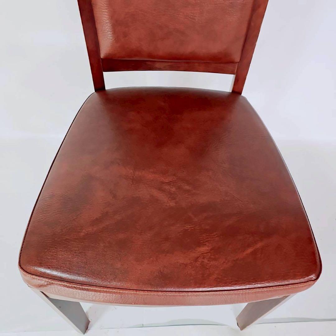 【送料込】maruni マルニ レディーロ 地中海 ダイニングチェア 本革