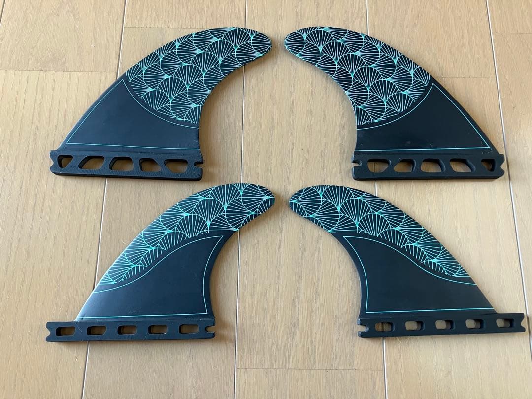 futures Rasta Quadフィン 4枚セット