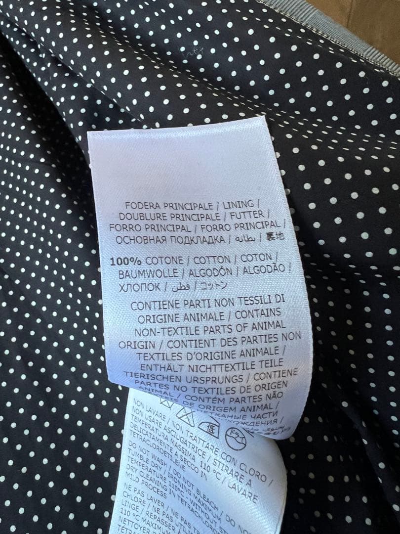 試着のみ　Salvatore Ferragamo ウールトレンチコート