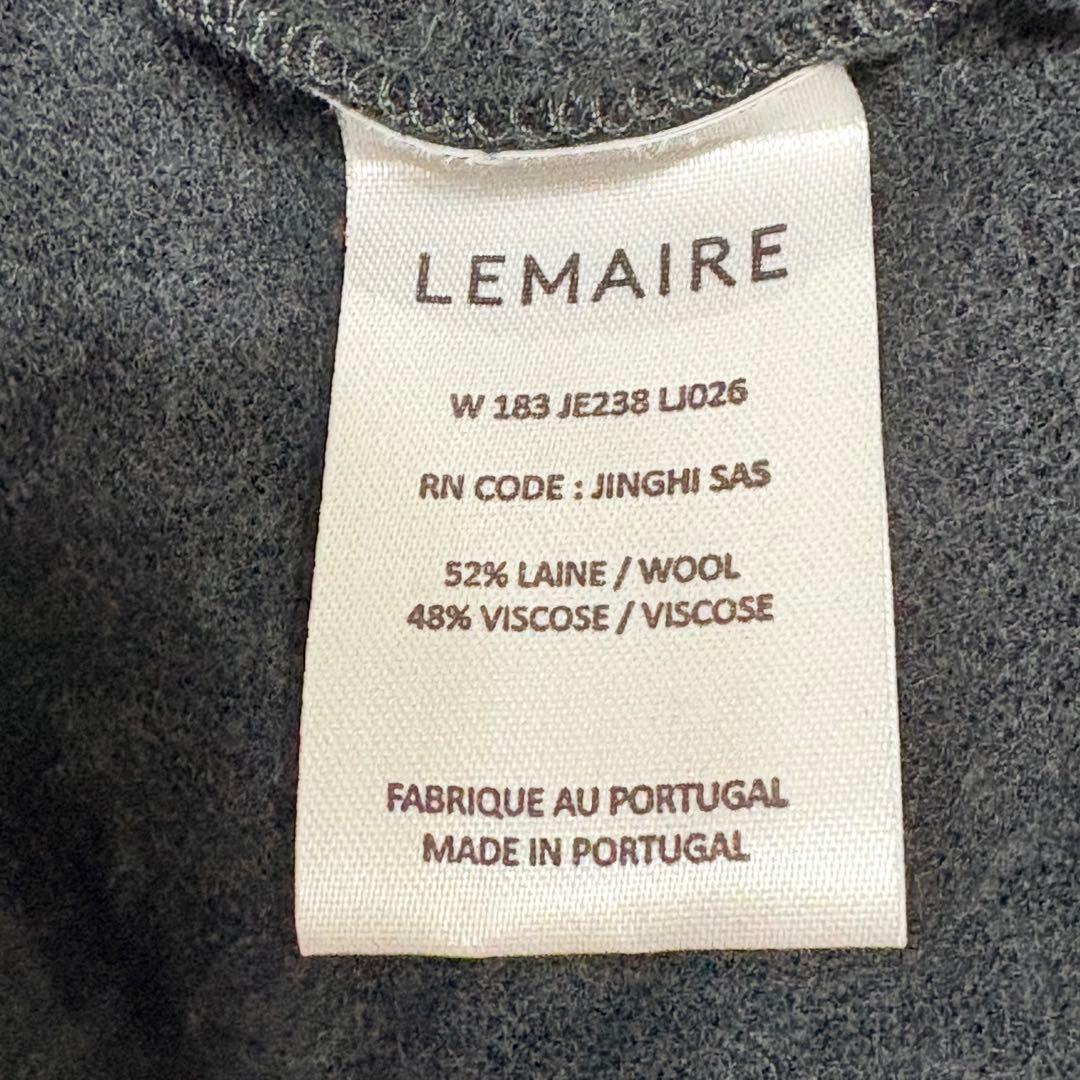 美品✨LEMAIRE（ルメール） ✨ニットトップス✨ポルトガル製✨ウール✨グレー