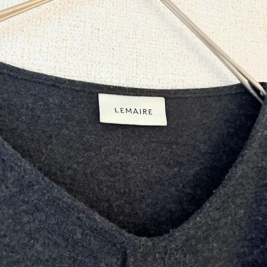 美品✨LEMAIRE（ルメール） ✨ニットトップス✨ポルトガル製✨ウール✨グレー