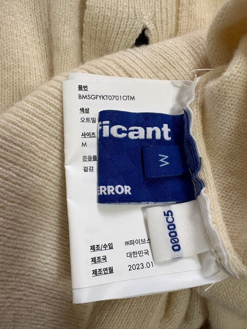 ADERERROR Significant カーディガン M