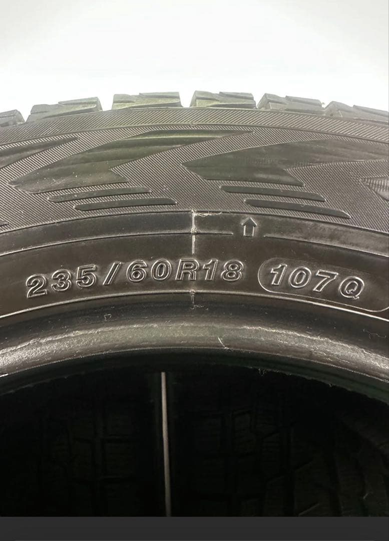 ★235/60R18 ヨコハマ G075 2022年製2本スタッドレス
