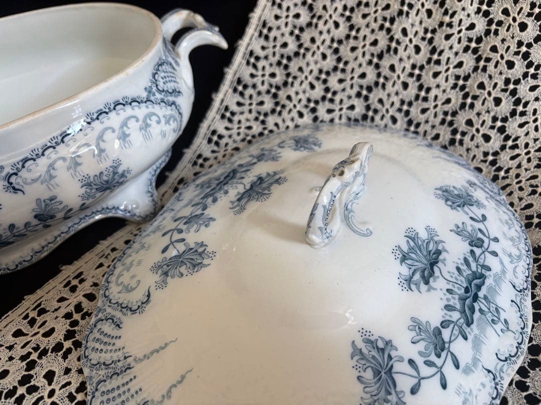 美品 サンタマン窯 レジャンス REGENCE レギュミエ スーピエール