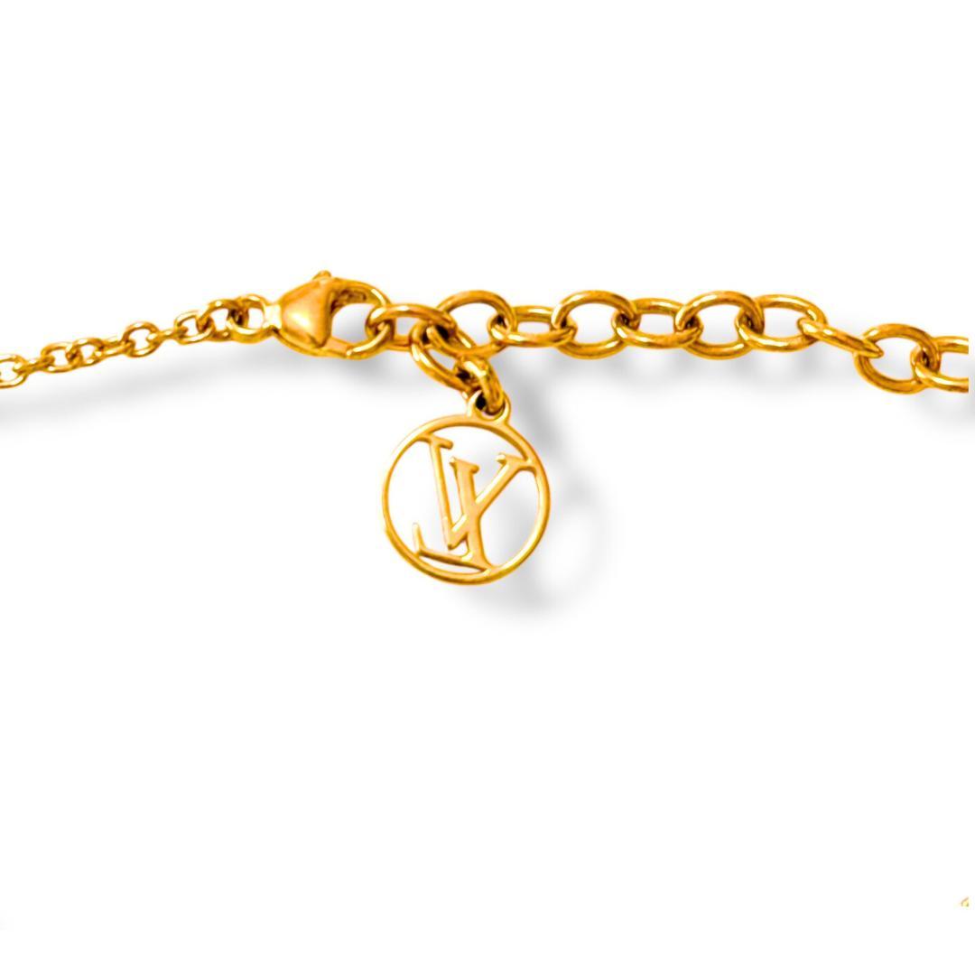 【美品】LOUIS VUITTON エッセンシャルV ブレスレット LV