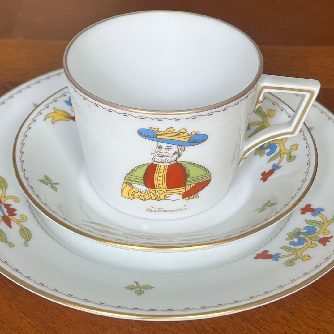 【希少品】リチャードジノリ★タロットシリーズ　金貨★トリオ