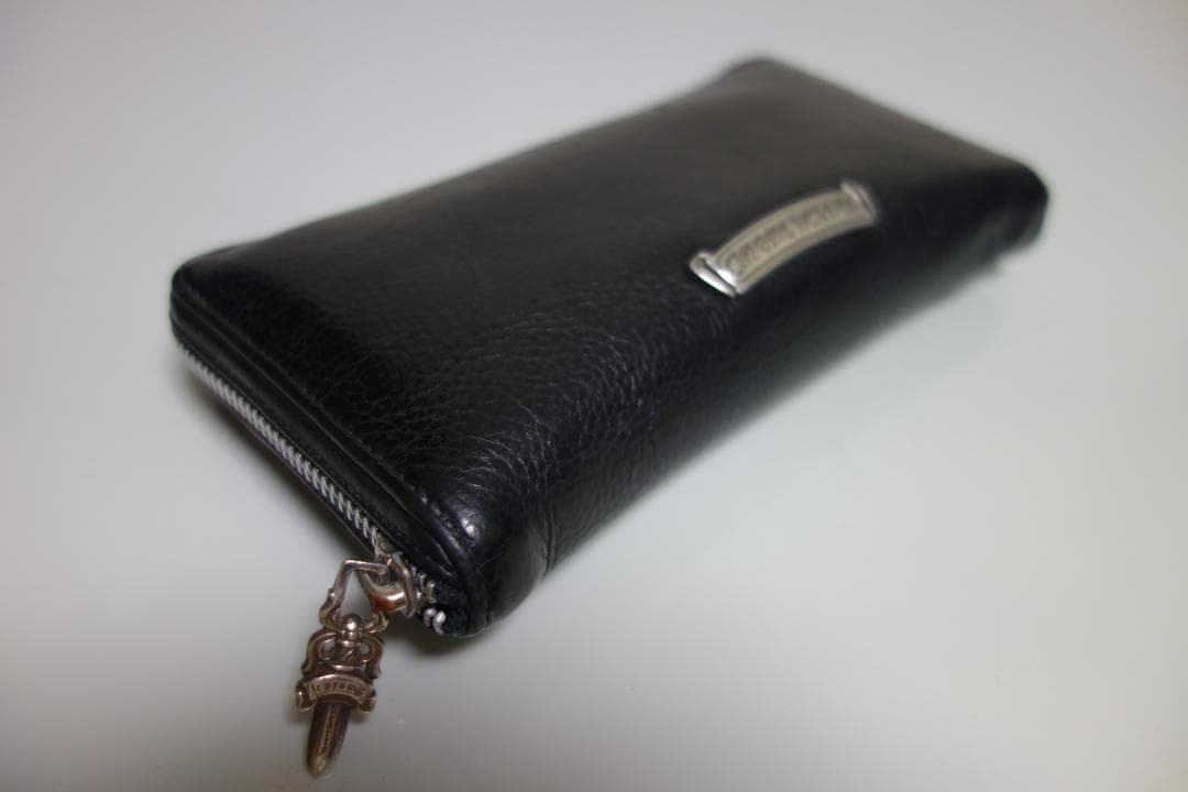 クロムハーツ REC F ジップ #2 プレーン スクロールラベル ウォレット