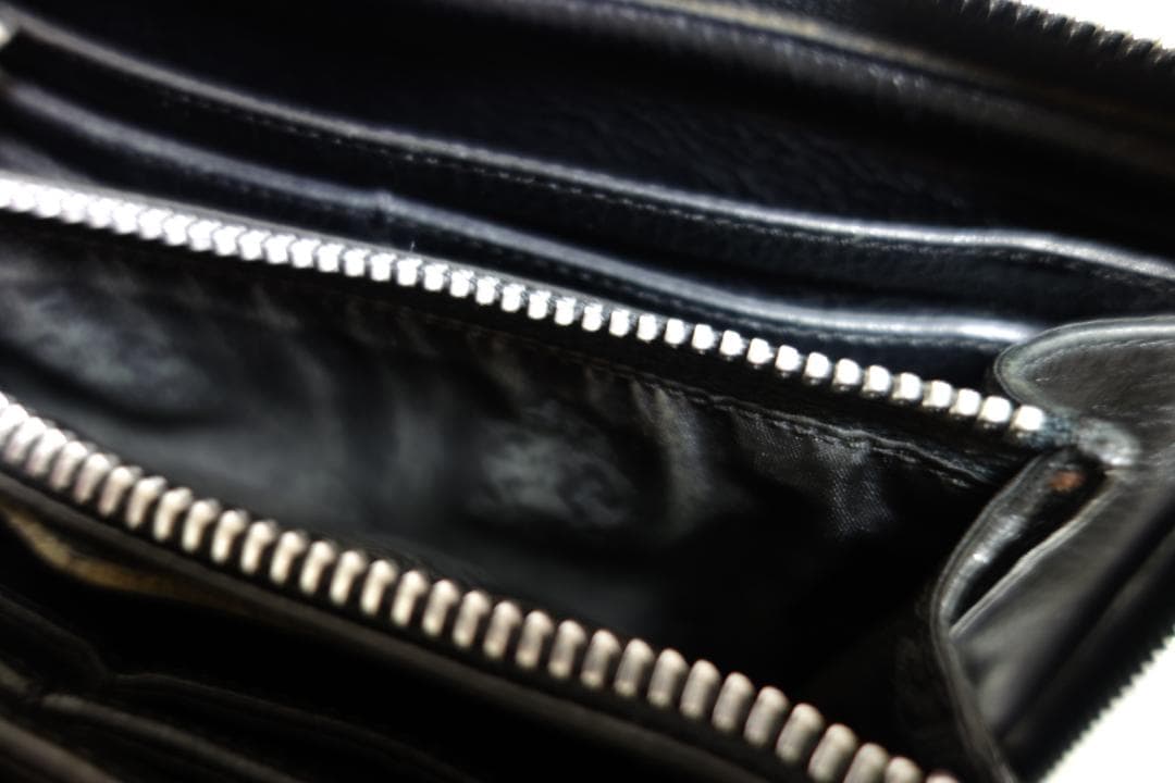 クロムハーツ REC F ジップ #2 プレーン スクロールラベル ウォレット