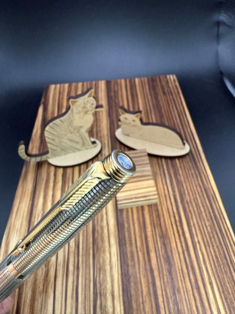 PARKER 万年筆 75 シズレ バーメイル XF