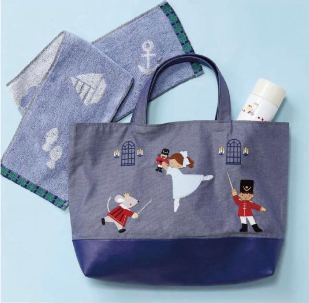 本物　貞松・浜田バレエ団 × familiar 限定トートバッグ