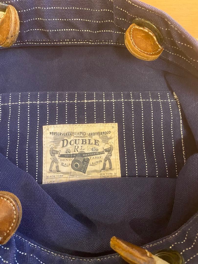 美品】RRL ダブルアールエル キャンバストートバッグ