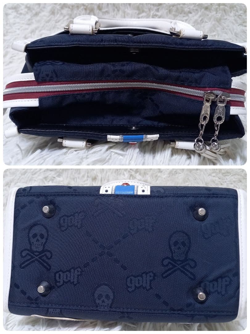 ●希少●　マークアンドロナ　GOLF　カートバッグ　タッセル　スカル　2023年