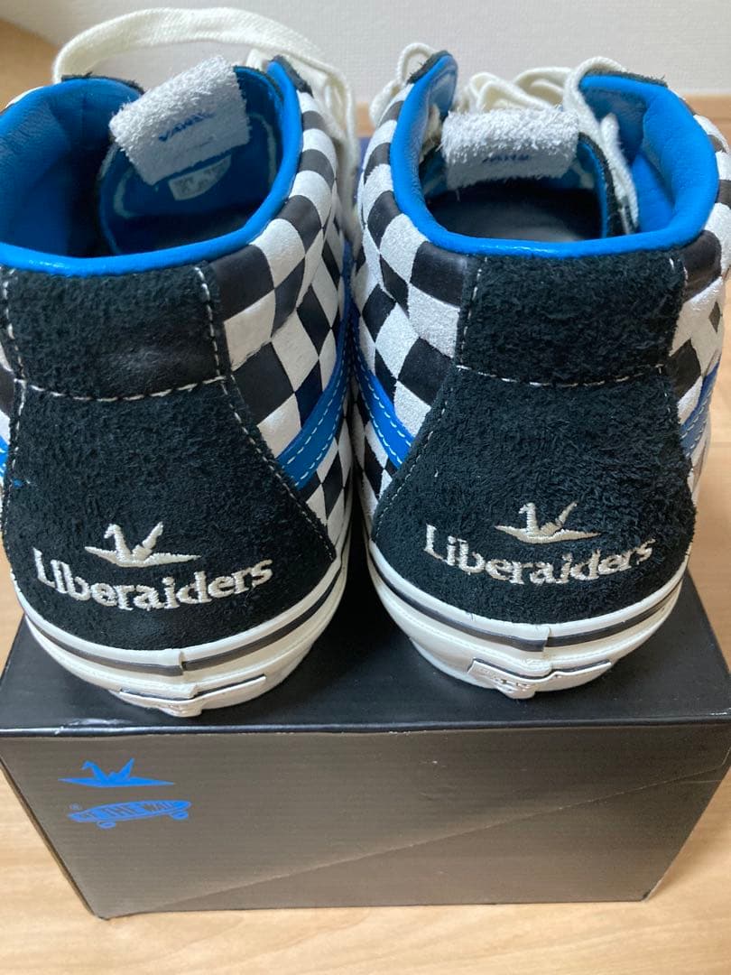 試着のみ　vans×liberaiders コラボ　スケートミッド　28.5cm