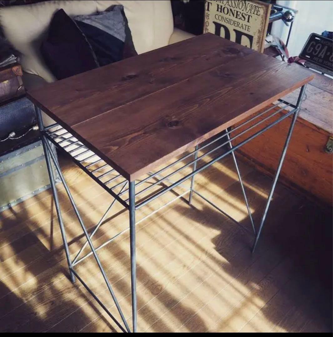 デスク　テーブル　ラック　アイアン家具　ハンドメイド　オーダーメイド　男前