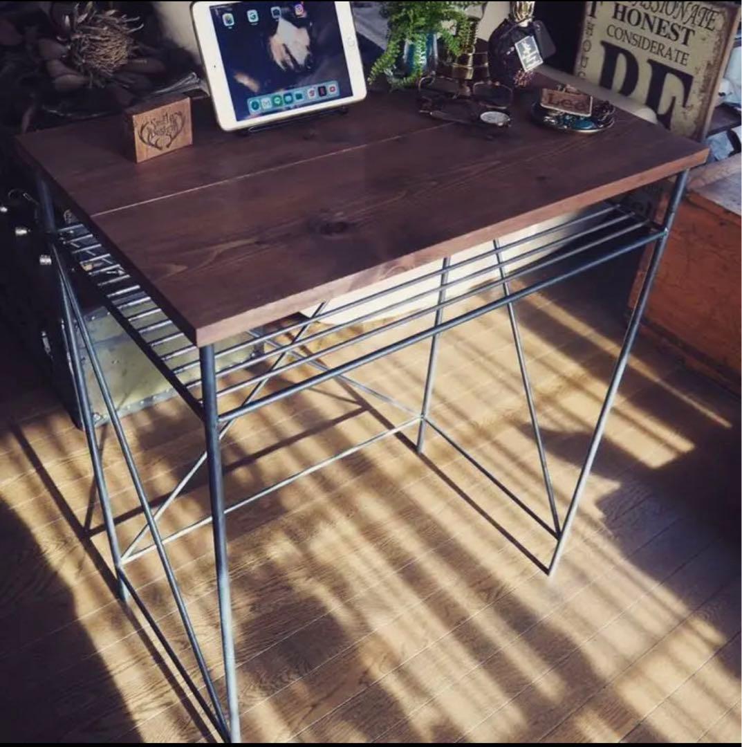 デスク　テーブル　ラック　アイアン家具　ハンドメイド　オーダーメイド　男前