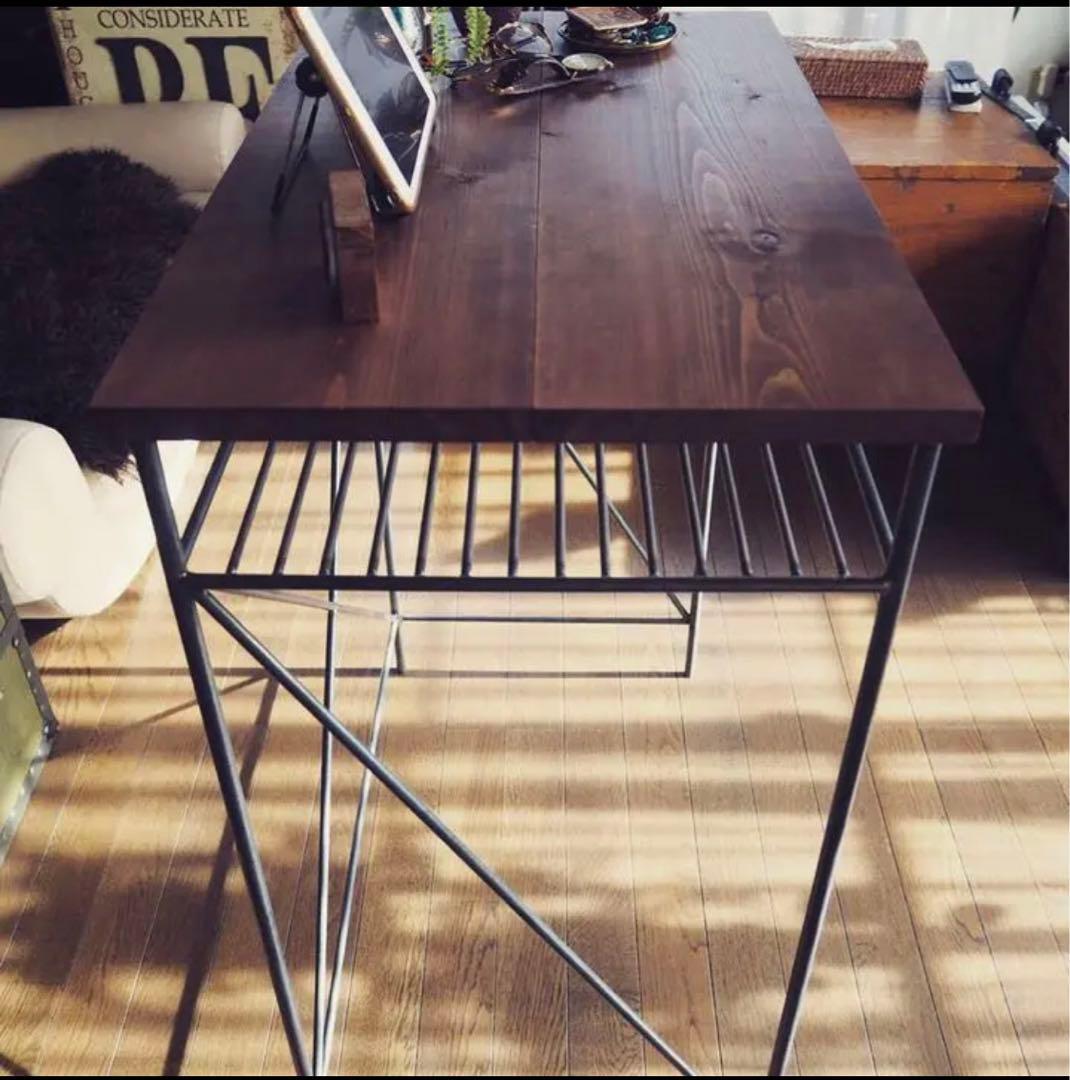 デスク　テーブル　ラック　アイアン家具　ハンドメイド　オーダーメイド　男前