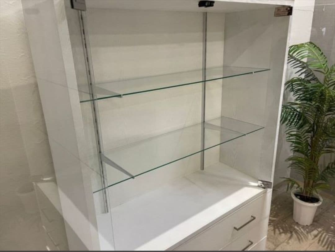 美品！オーク無垢材 最高級キャビネット♪ 約100万円 人間国宝が制作 ！