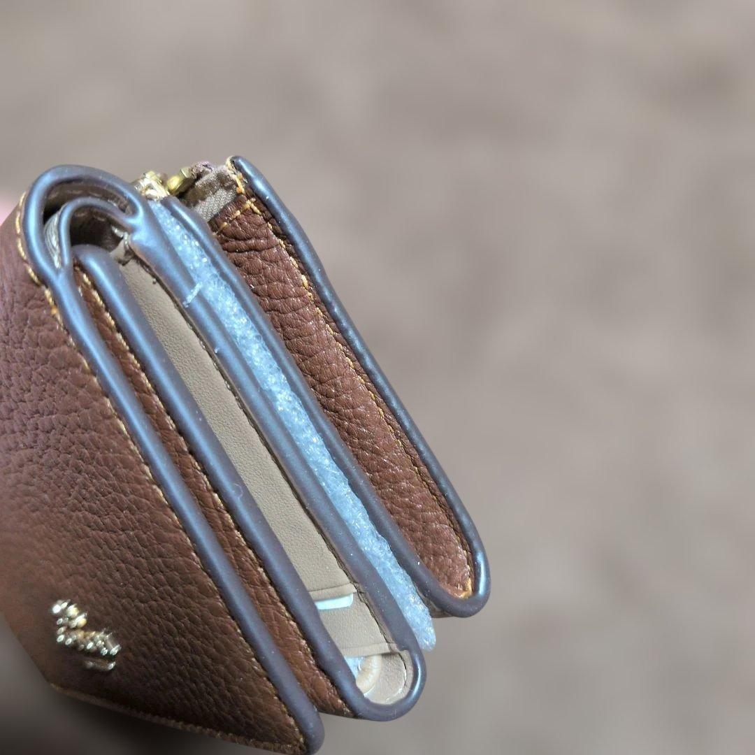 訳あり　COACH　三つ折り財布　新品未使用