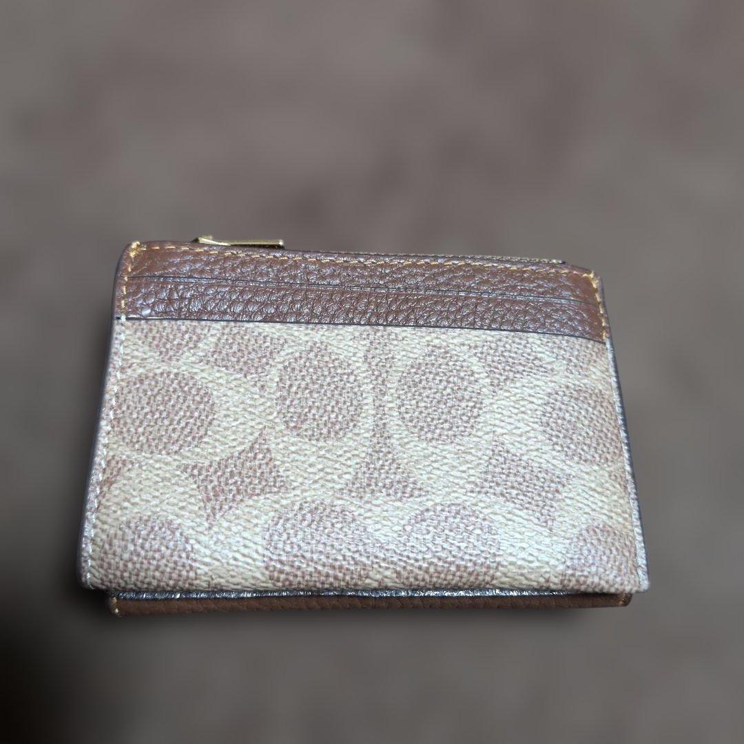 訳あり　COACH　三つ折り財布　新品未使用