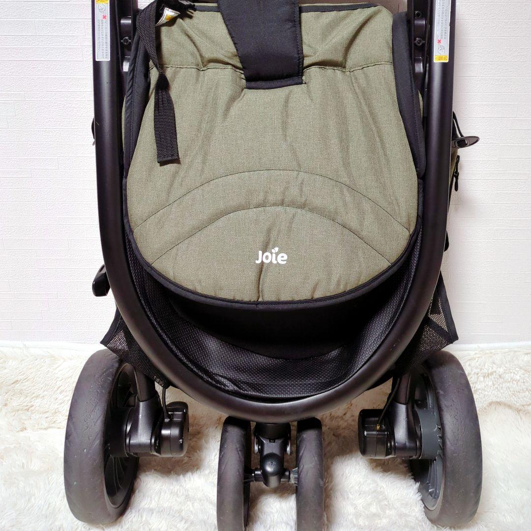 【美品】Joie ベビーカー LiteTrax(ライトトラックス) オリーブ