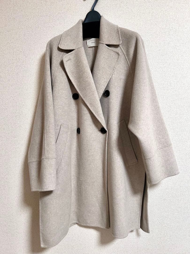 IENA スーパー160ダブルフェイスオーバーコート36