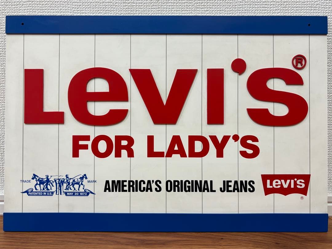 Levi's サインボード　看板
