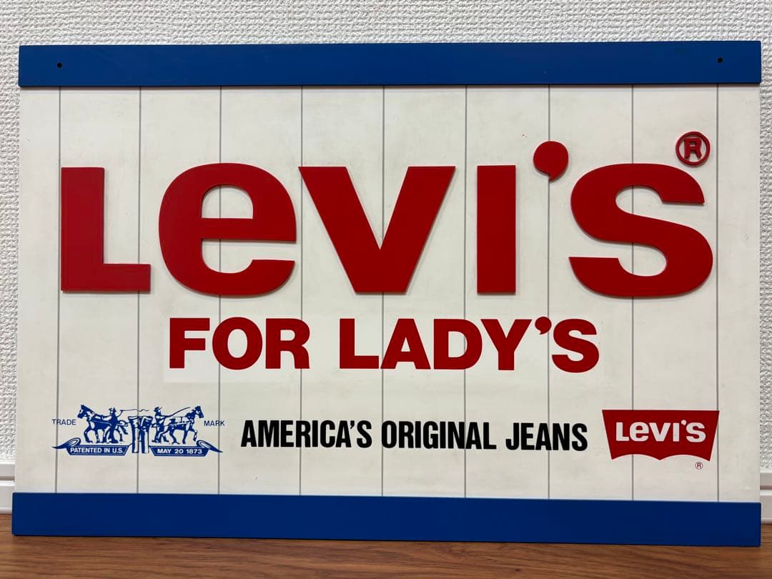 Levi's サインボード　看板
