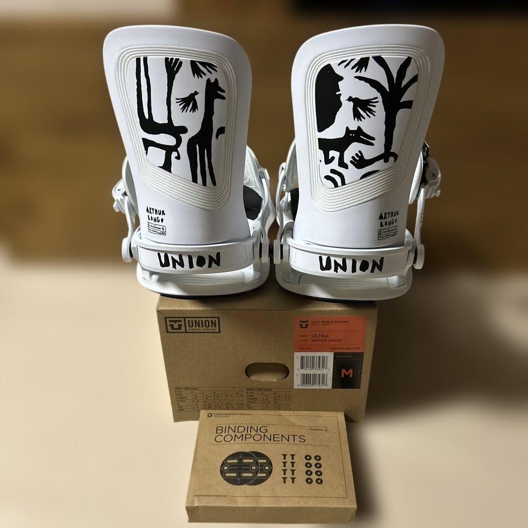 UNIONビンディング25/26ULTRAモデルWHTカラーMサイズ新品未使用